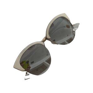 Dior Clubmaster Round 65mm metal sunglasses